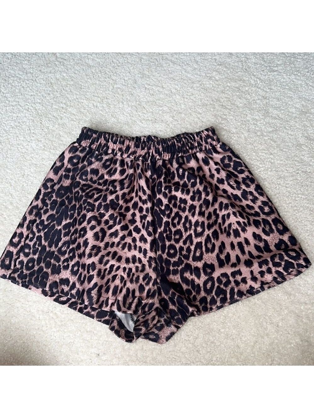 FOREVER21 Cheetah Shorts